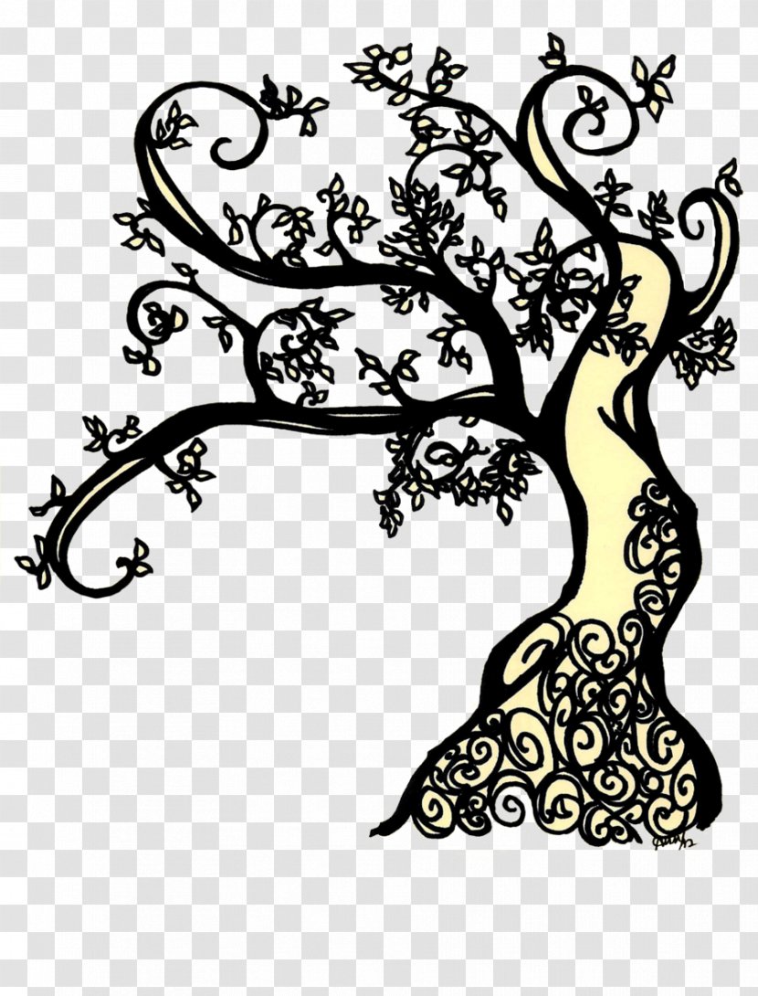 Branch Tree Twig Drawing Floral Design Transparent PNG