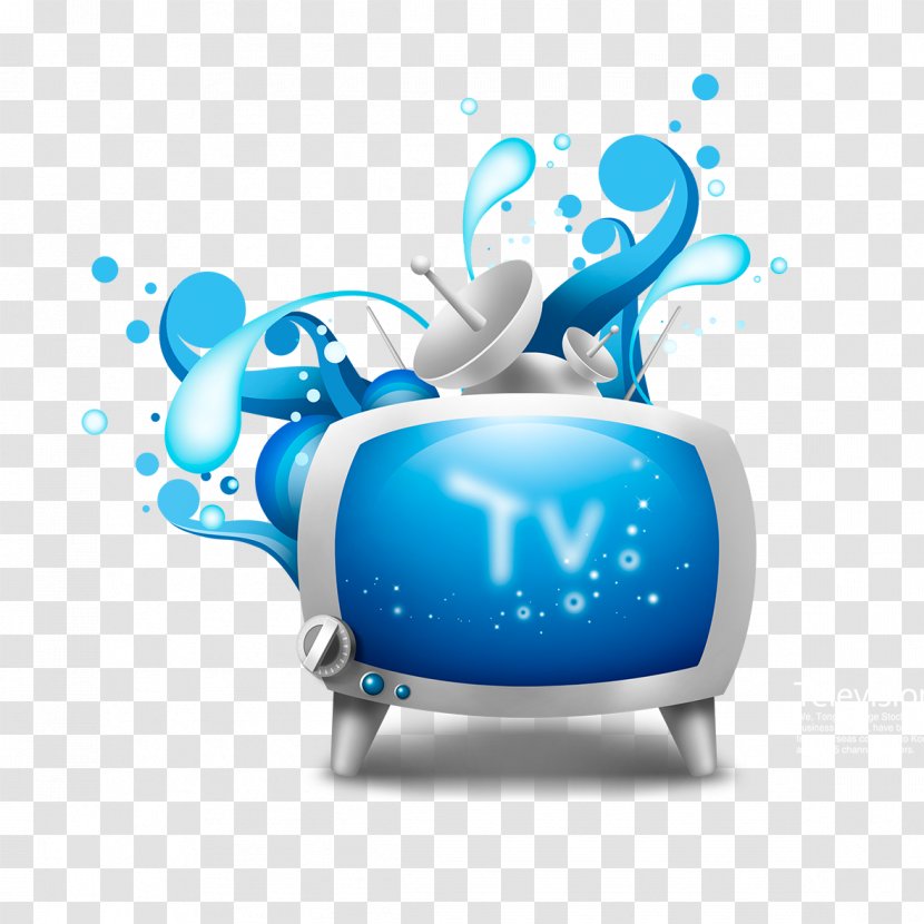 Television Channel Card Sharing IPTV Download - Front Splash Background Cartoon TV Transparent PNG
