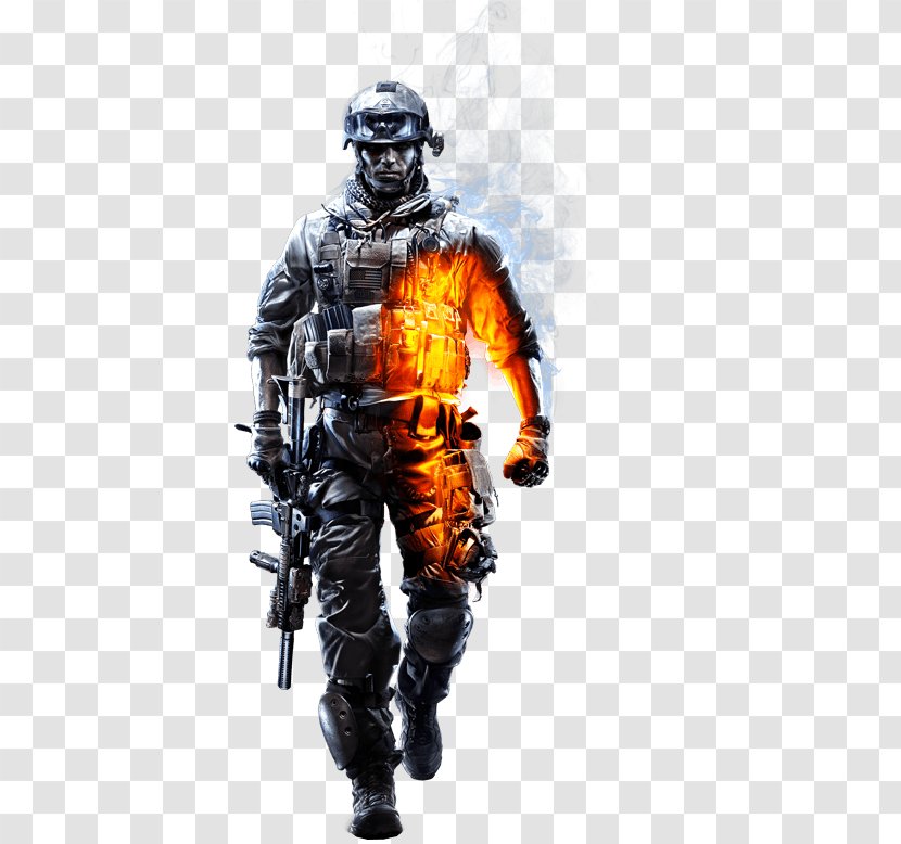 Battlefield 3 4 2: Modern Combat Heroes 1 - Video Game - Mercenary Transparent PNG