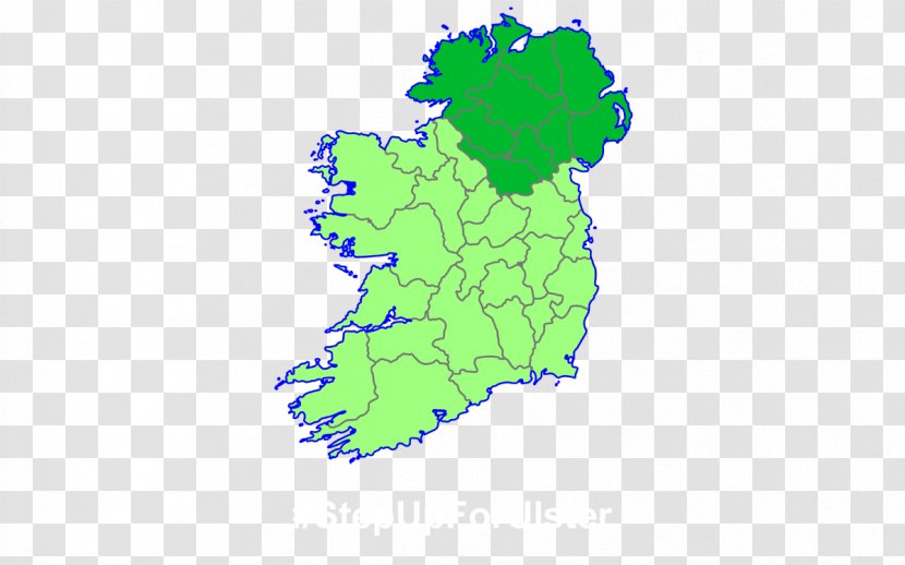 Galway County Kilkenny Leitrim Donegal Counties Of Ireland - Area Transparent PNG