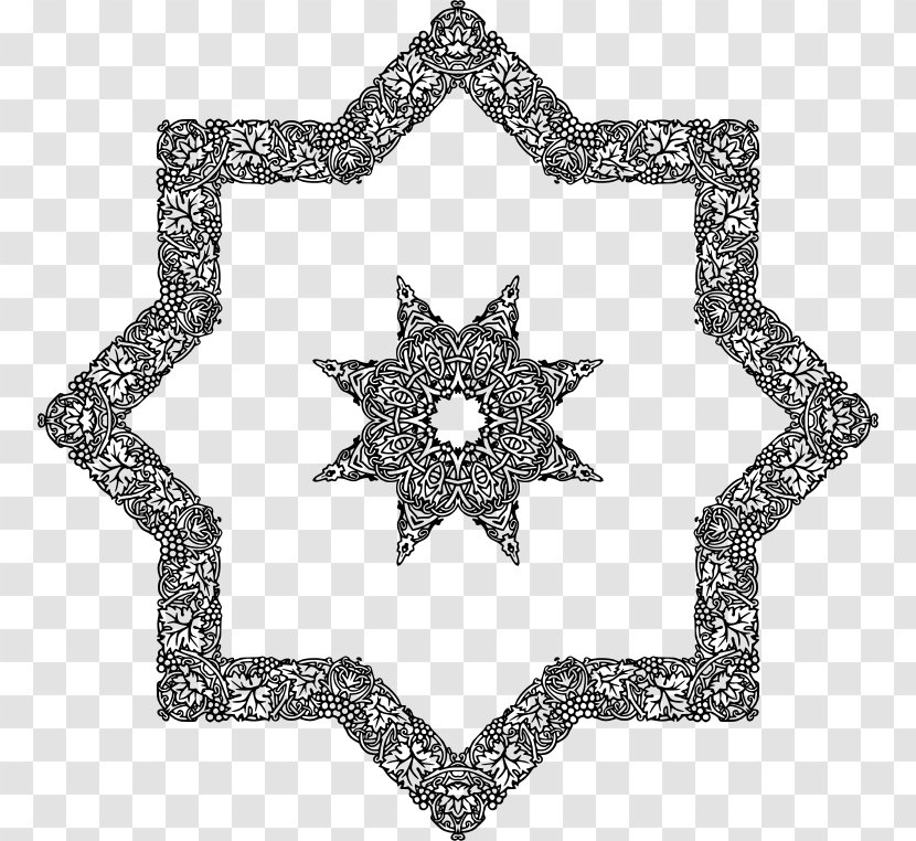 Islamic Geometric Patterns Symbols Of Islam Architecture Star And Crescent - Visual Arts Transparent PNG