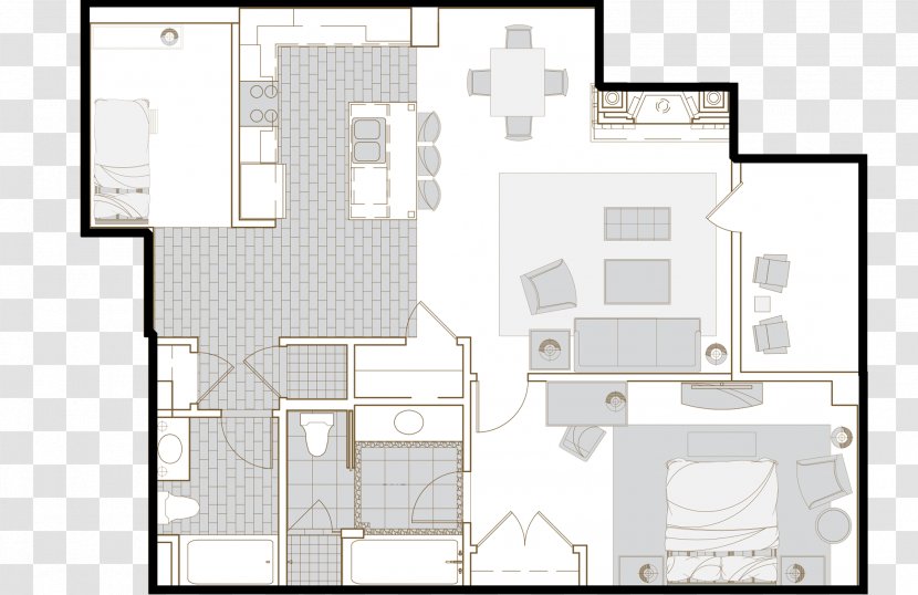 Floor Plan Disney's Art Of Animation Resort Architecture - Home - Hotel Transparent PNG
