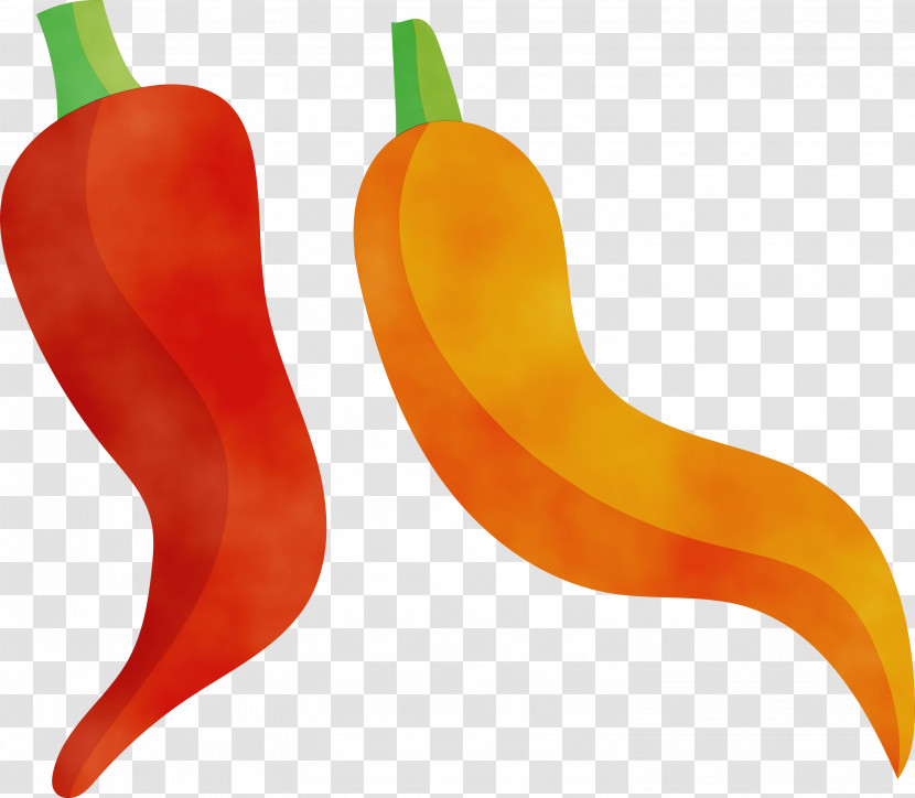 Chili Pepper Bell Pepper Transparent PNG