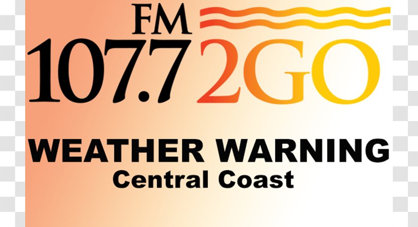 2GO FM 107.7 Broadcasting Triple M LocalWorks - Logo - Weather Warning Transparent PNG