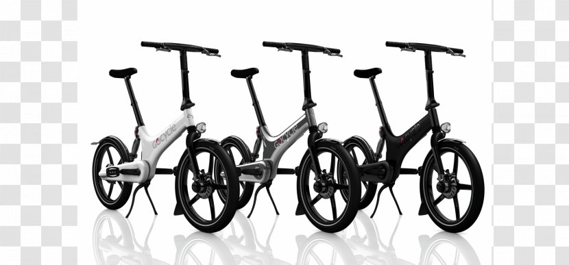 Gocycle Electric Bicycle Vehicle Folding - Frame - Motorcycle Transparent PNG