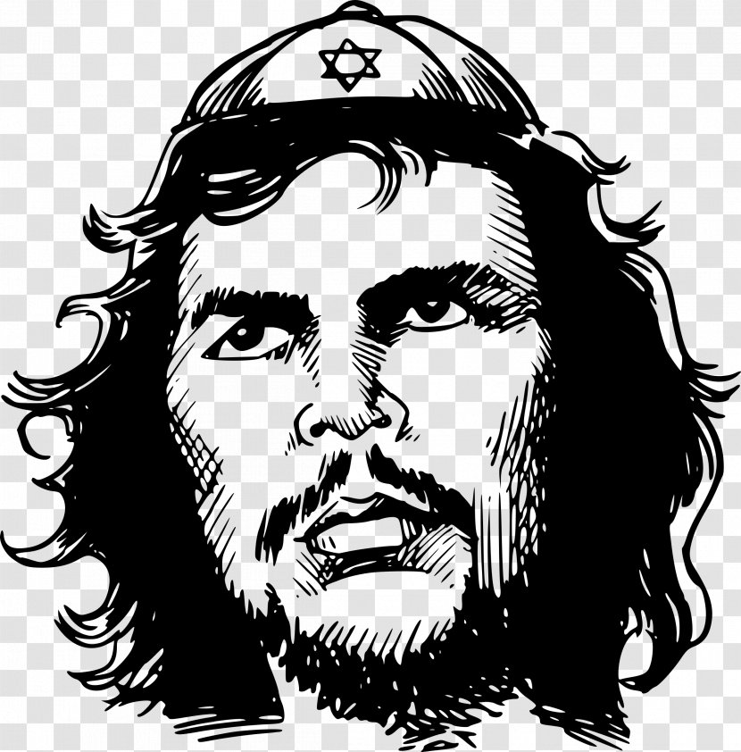 Che Guevara Jewish People Star Of David Clip Art - Israeli Jews - Masculine Transparent PNG