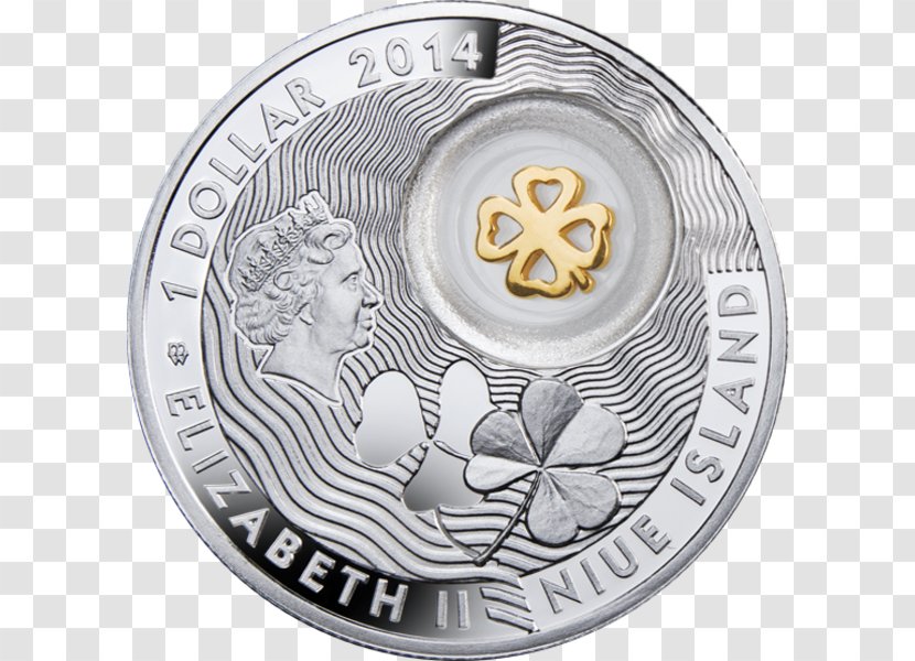 Silver Coin Utah Aurora - Lucky Symbols Transparent PNG