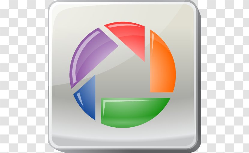 Picasa Logo - Button - Google Icon Transparent PNG