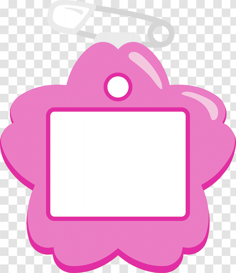 Name Tag School Supplies Transparent PNG