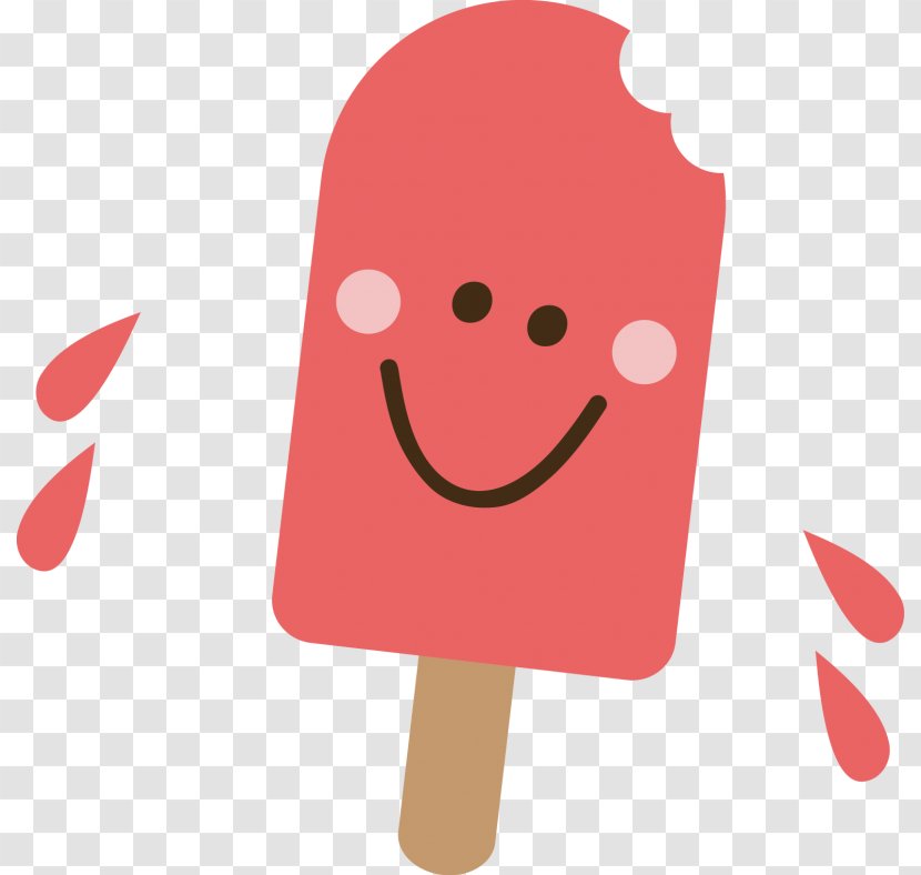 Ice Cream Cone Pop Clip Art - Smiley - Summer Popsicle Cliparts Transparent PNG