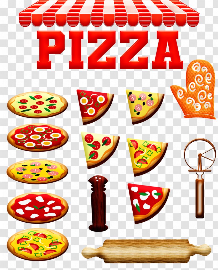 Junk Food Cartoon - Pizzaria - American Transparent PNG