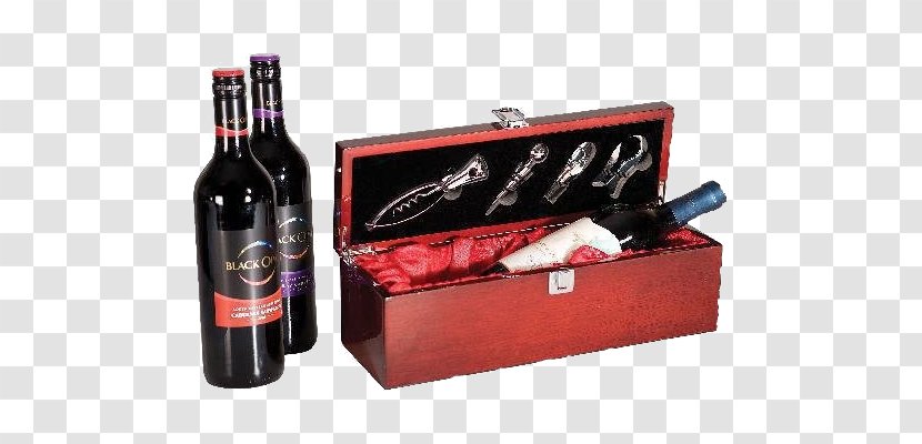 Box Wine Bottle Corkscrew - Exquisite Gift Transparent PNG