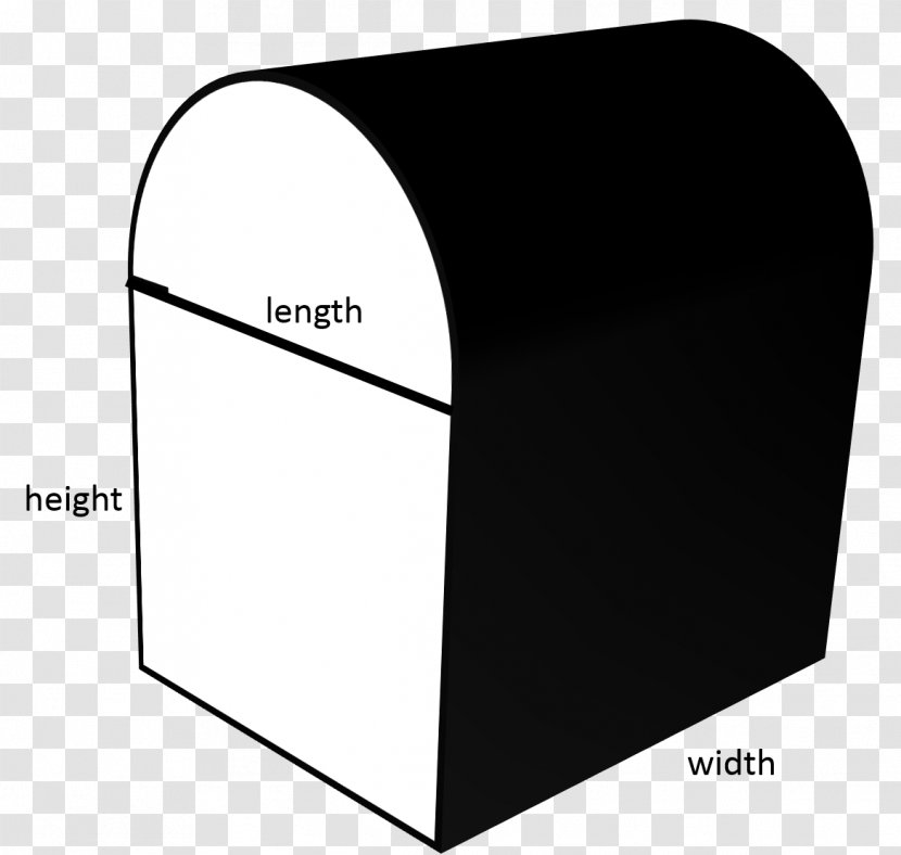 Prism Cylinder Surface Area Volume Rectangle - Radius - Cast Transparent PNG