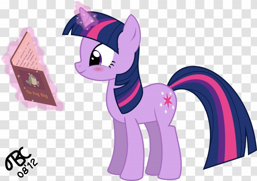 Twilight Sparkle My Little Pony The Saga Equestria - Livestock - Magic Book Transparent PNG