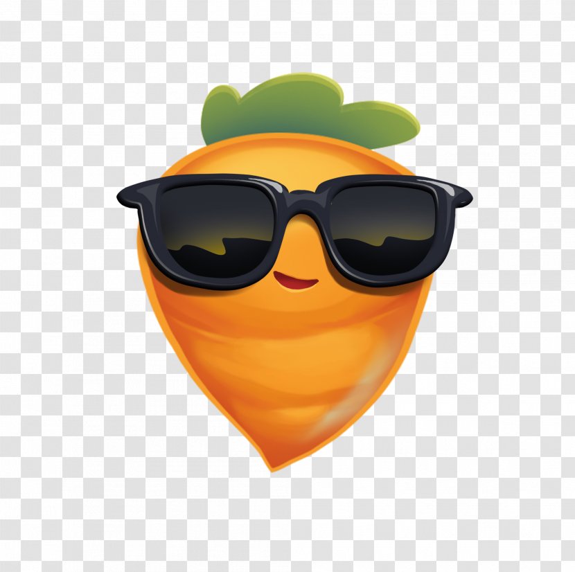 Sunglasses Eyewear Drakengard 3 Goggles - Yellow - Carrot Transparent PNG