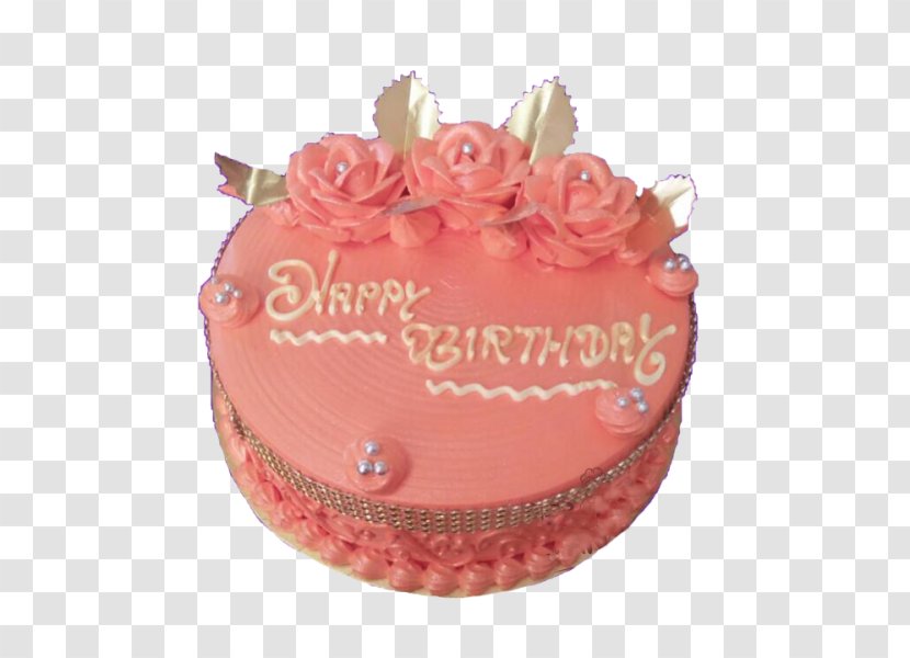 Buttercream Birthday Cake Torte Frosting & Icing Decorating Transparent PNG