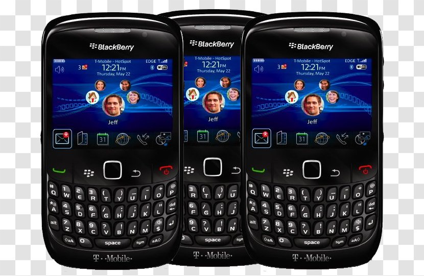 BlackBerry Curve 8520 OS Enterprise Server Smartphone - Blackberry Transparent PNG