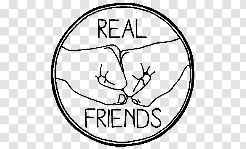 Real Friends Drawing Warped Tour Pop Punk Best Forever - Watercolor - Logo Transparent PNG