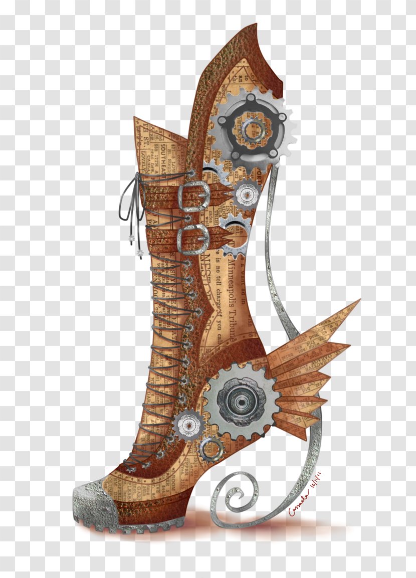 Portal 2 Steampunk Boot Chell Transparent PNG