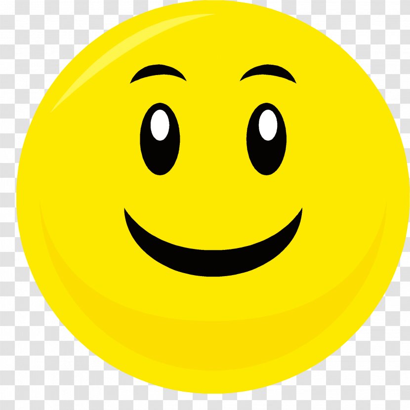 Emoticon - Yellow - Happy Head Transparent PNG