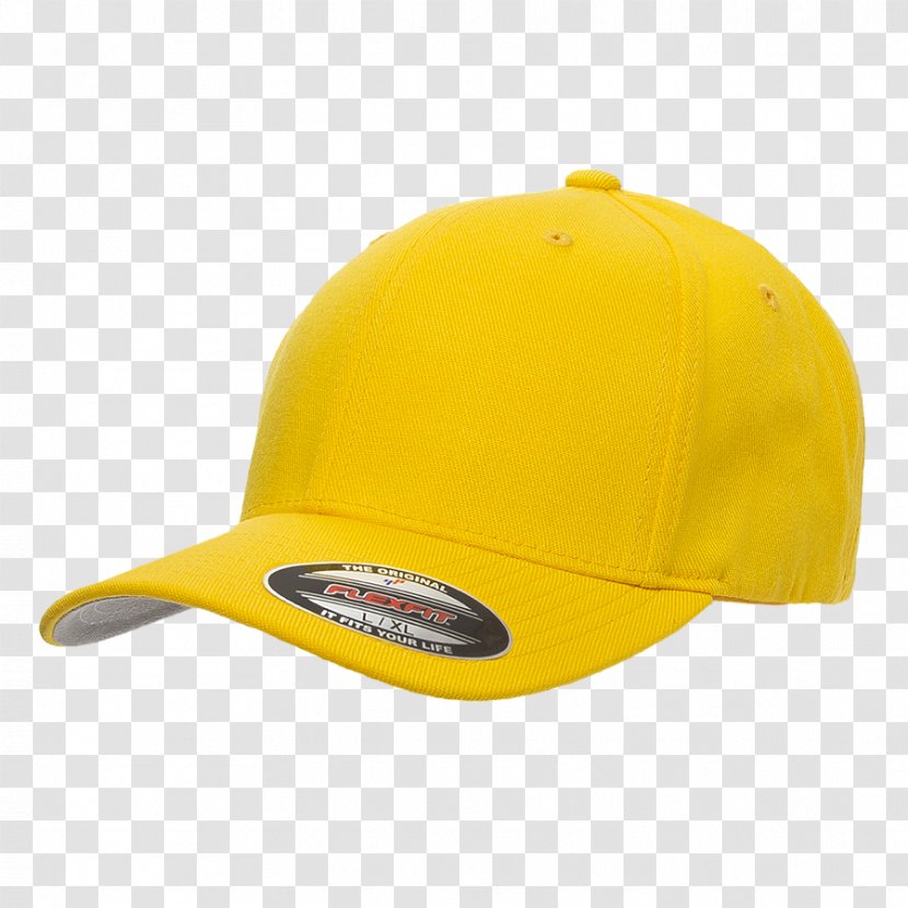 Baseball Cap Hat - Yellow Transparent PNG