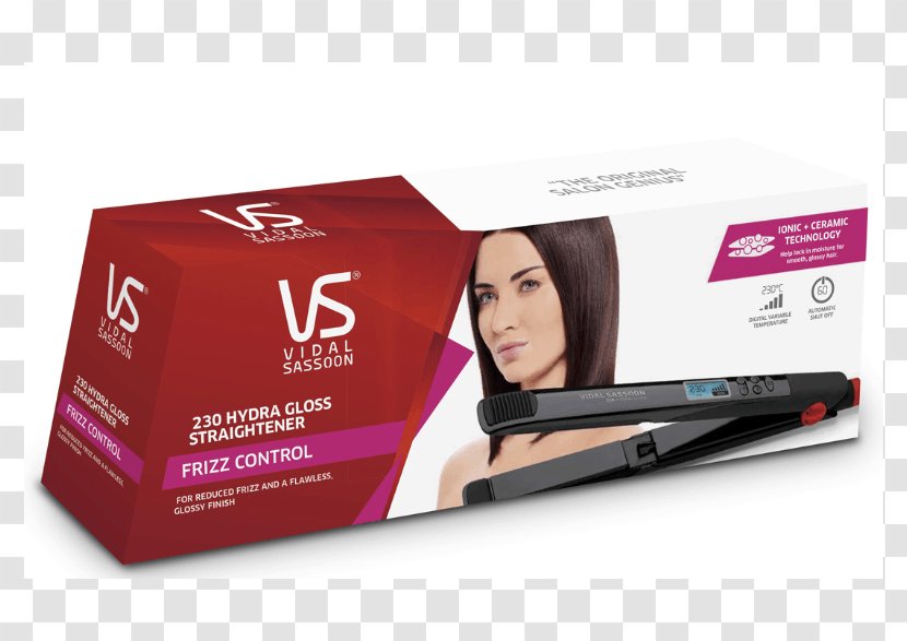 Hair Iron Straightening Frizz CF6430 Rowenta Prostownica - Very Transparent PNG