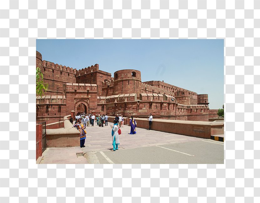 Agra Fort Taj Mahal Musamman Burj World Heritage Site Gardens Of Babur - Akbar - Jyoti Vector Transparent PNG