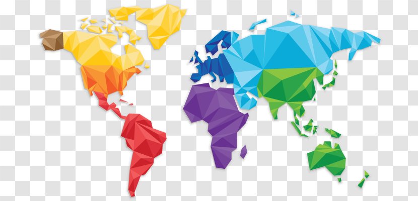 World Map Globe - Geometry - Fashion Transparent PNG