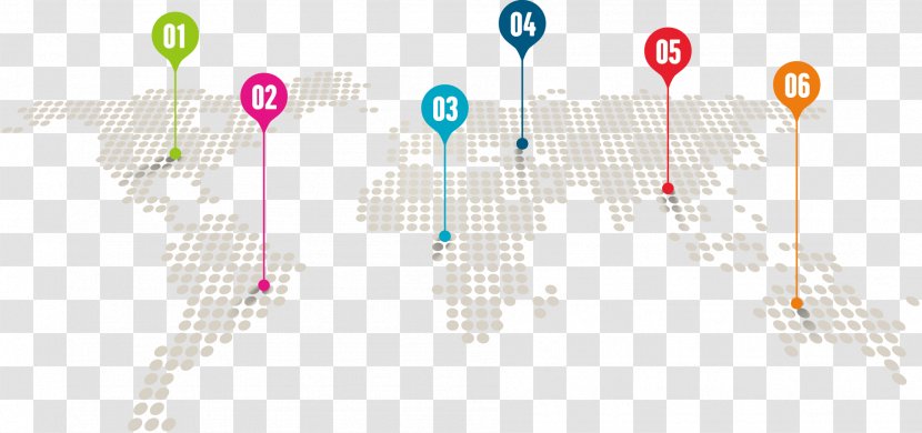 Diagram Infographic Logistics Delivery Graphic Design - Map - Vector Material Transparent PNG