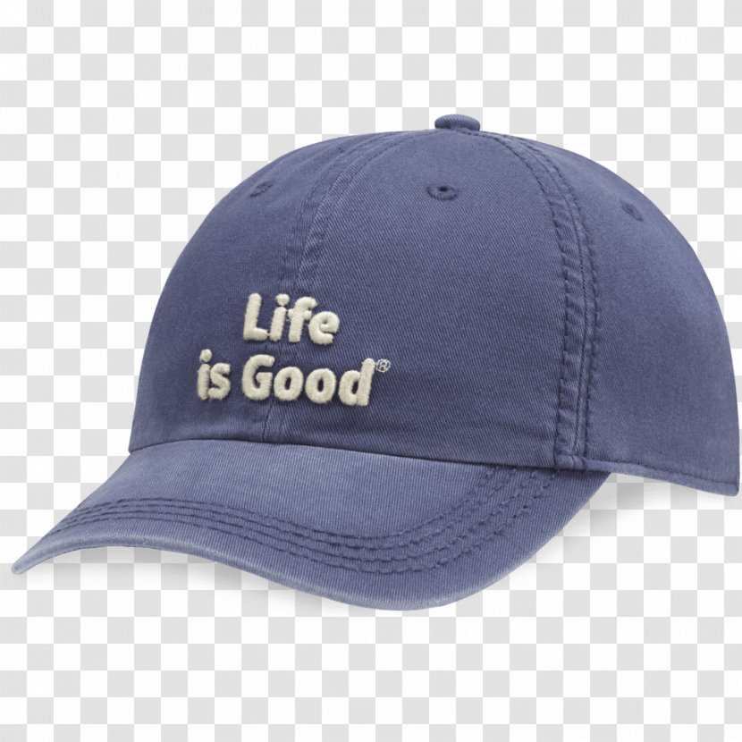 Baseball Cap Life Is Good Hat Shaft - Golf Transparent PNG