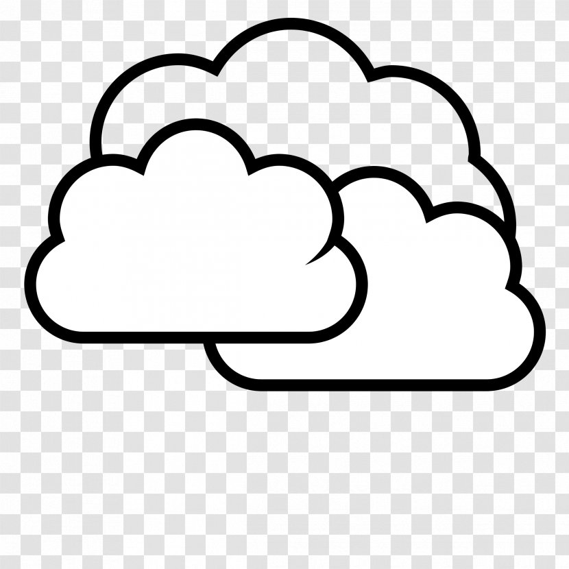 Rain Cloud Storm Clip Art - Free Content - Partly Cloudy Clipart Transparent PNG