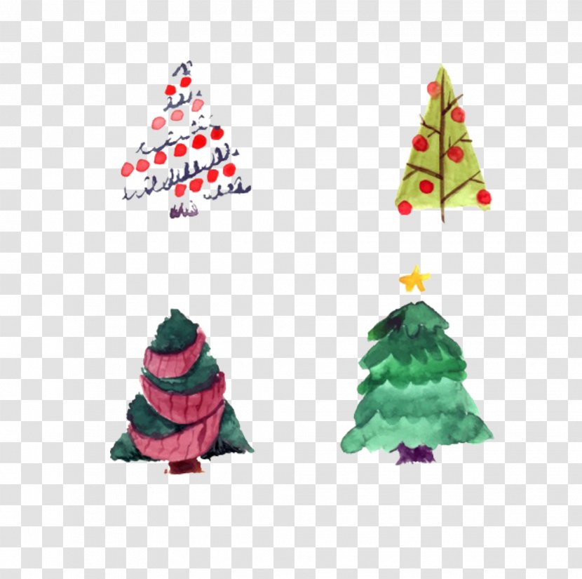 Christmas Tree Ornament Decoration Gift - Pine Family - Creative Cutout Free Transparent PNG