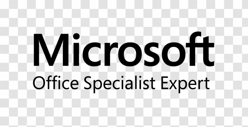 Microsoft Office Specialist Certified Professional Excel - Word Transparent PNG