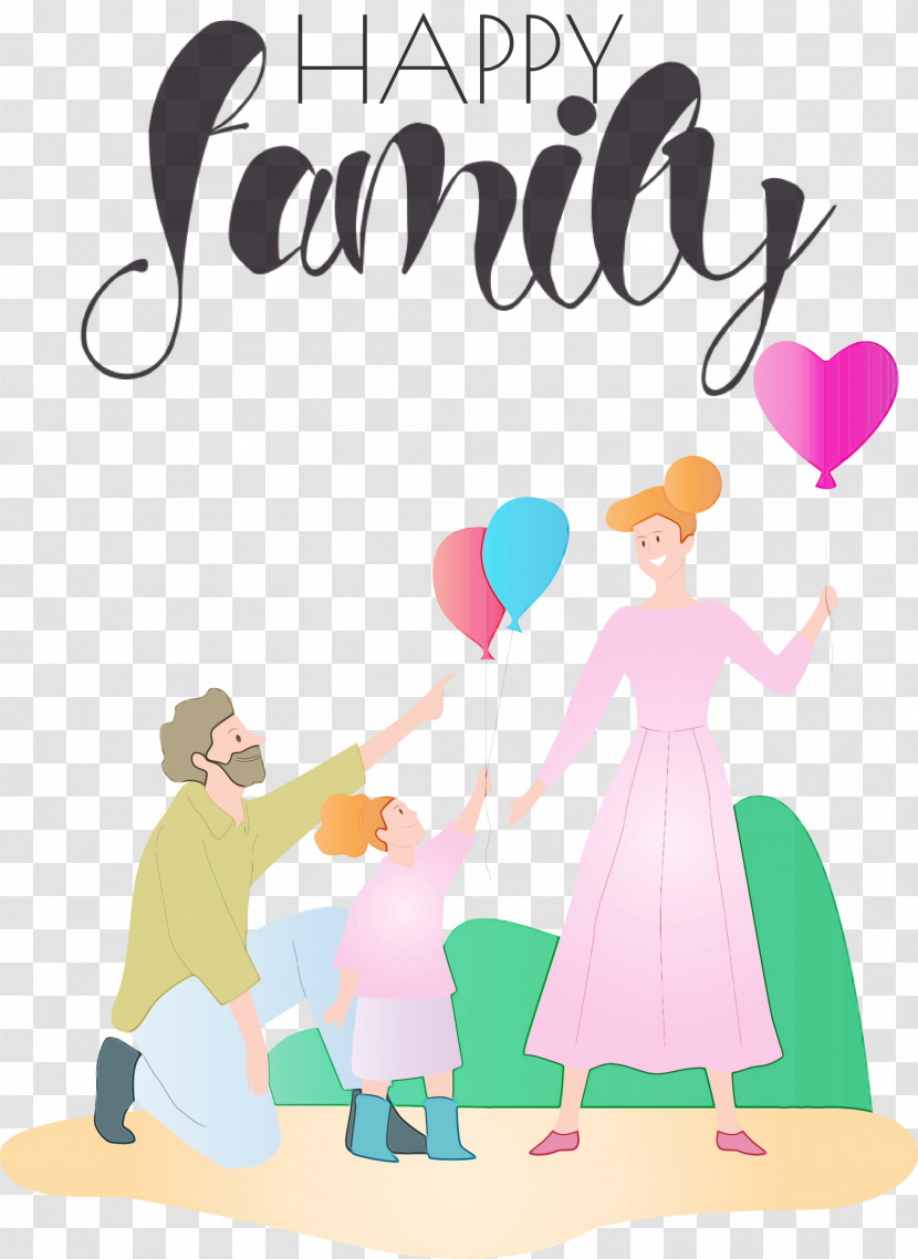 Cartoon Silhouette Family Gatherings Icon Transparent PNG