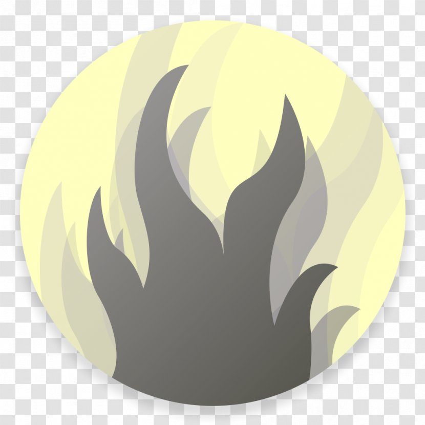 Brown Font - Yellow - Flame Transparent PNG