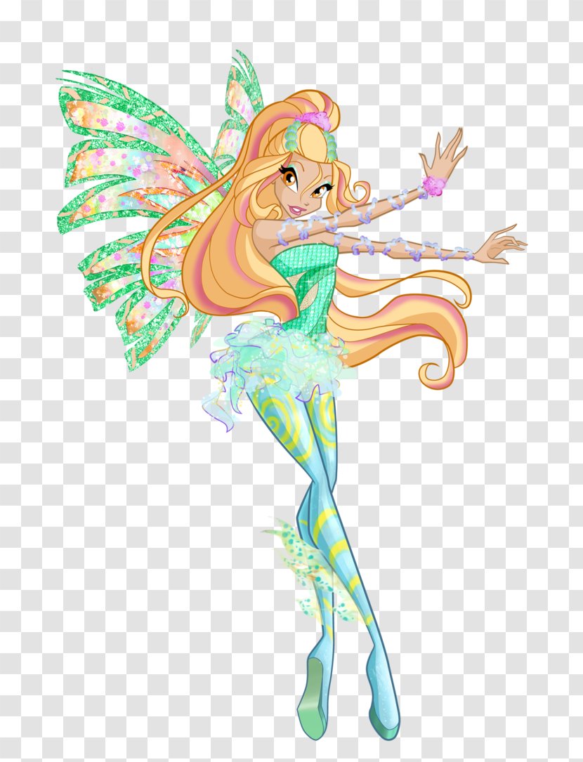 Bloom Musa Politea Aisha Daphne - Figurine - Brushing Transparent PNG