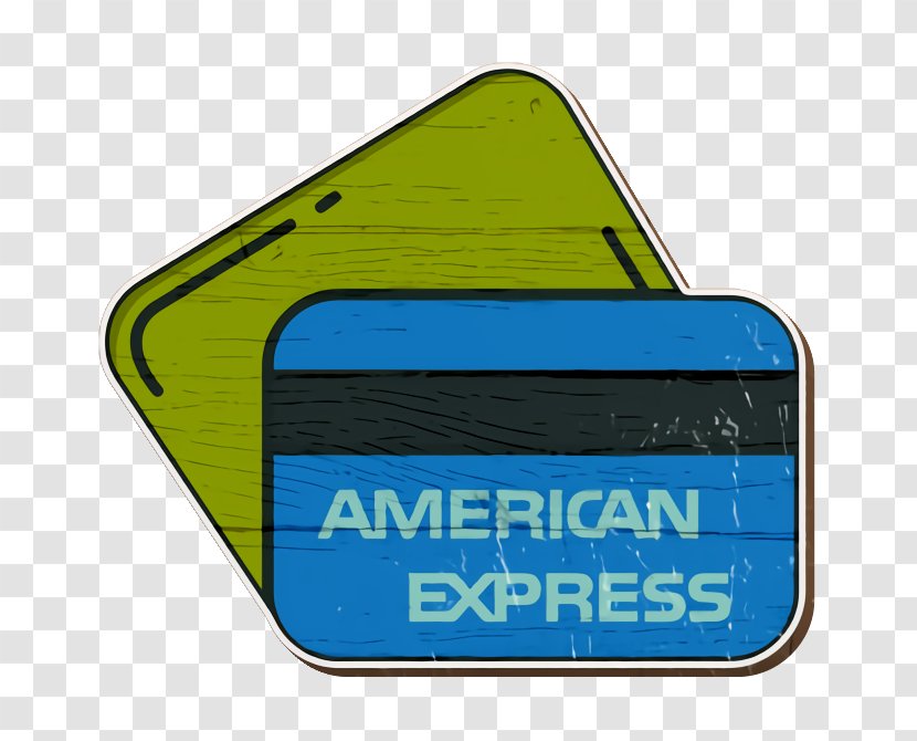 American Express Logo - Green - Rectangle Triangle Transparent PNG
