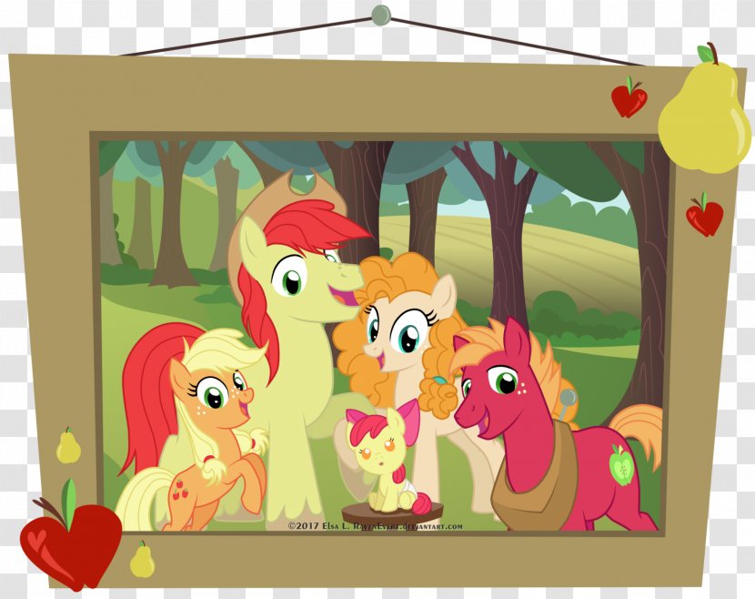 Applejack Pony Apple Bloom Twilight Sparkle Big McIntosh - My Little - Pear Transparent PNG
