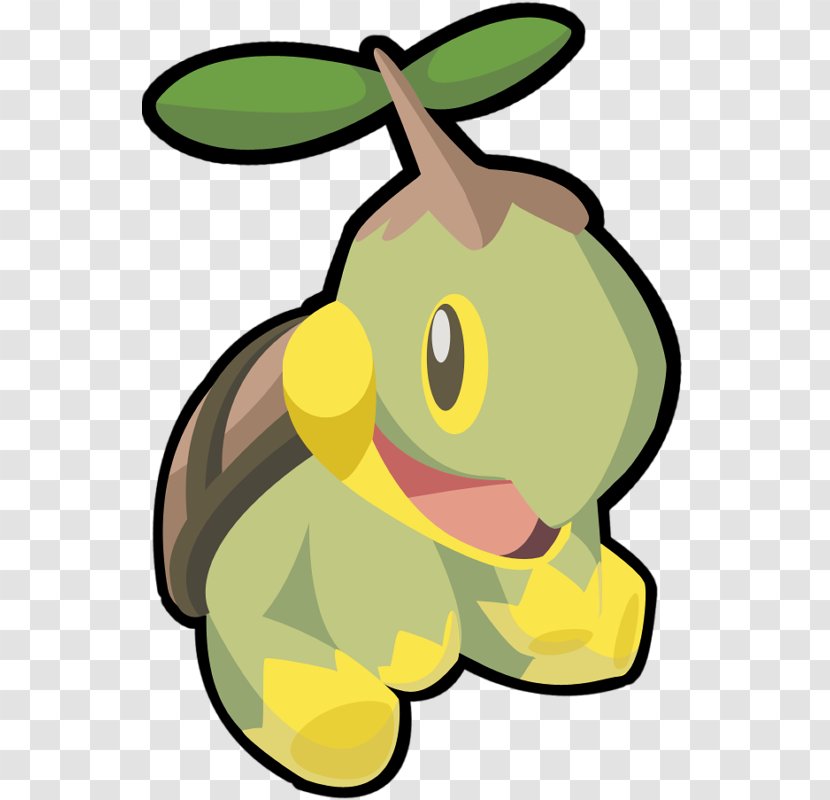 Pokémon Omega Ruby And Alpha Sapphire Turtwig Drawing Trading Card Game - Cartoon - Heart Transparent PNG