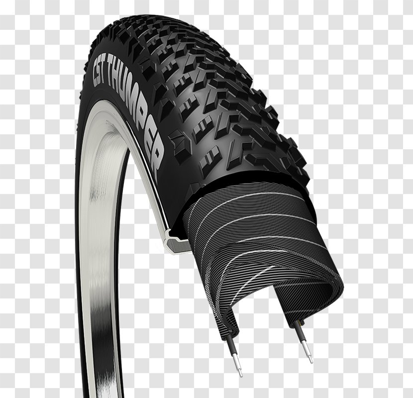 Bicycle Tires Mountain Bike Tread - Tire Transparent PNG