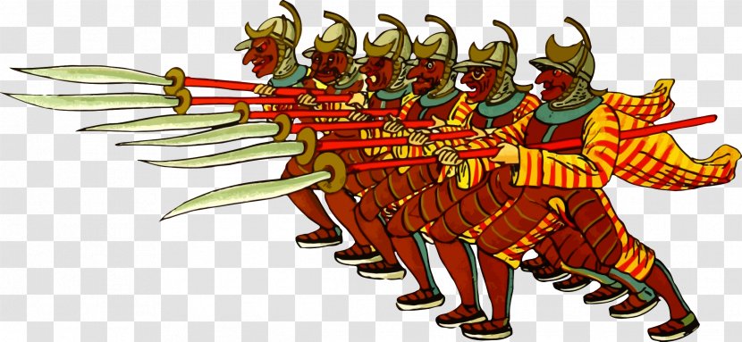 Phalanx Soldier Army Clip Art - Fictional Character - A Weapon Transparent PNG
