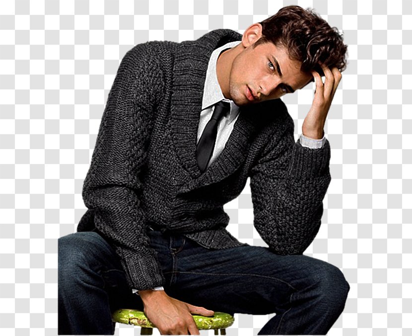 Sean O'Pry Male Blazer Suit Man - Sleeve Transparent PNG