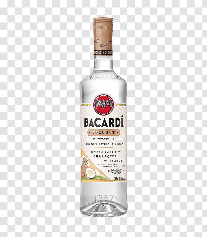 Rum Malibu Bacardi Superior Distilled Beverage Wine - Raspberry Mojito Transparent PNG
