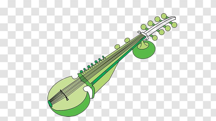 Bağlama Sarod Sarangi Musical Instruments Rubab - Heart Transparent PNG