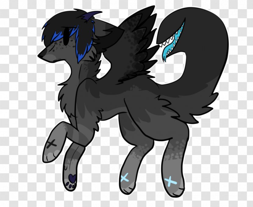Dog Horse Cat Legendary Creature Tail - Supernatural - Eyes Closed Transparent PNG