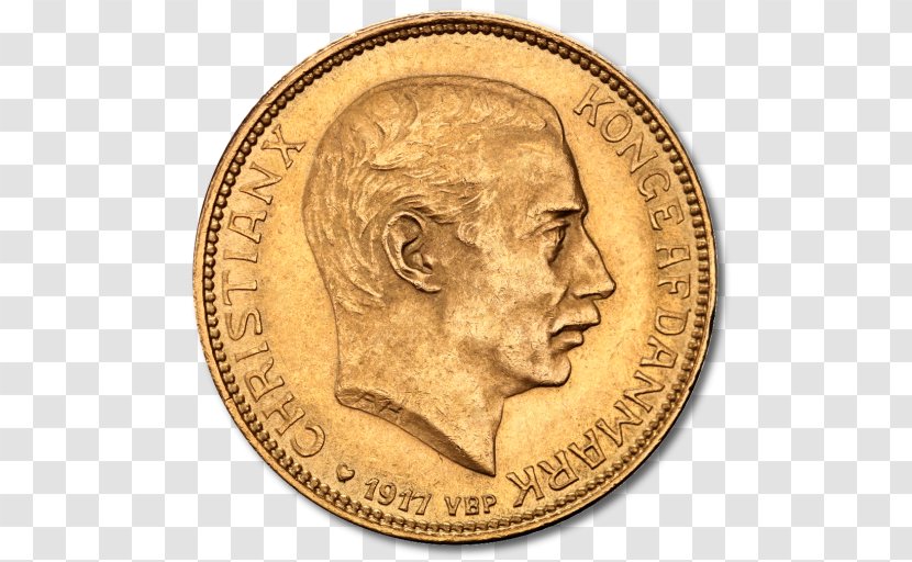 Gold Coin Danish Krone Transparent PNG