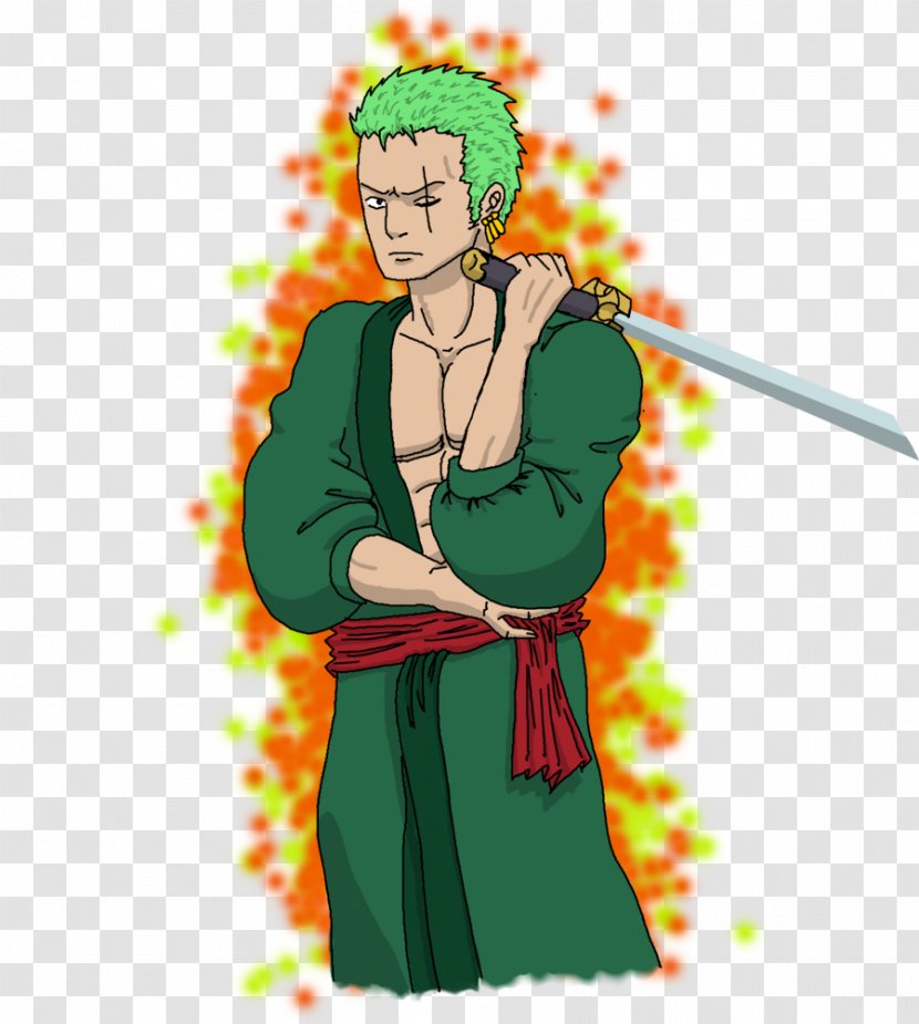 Green Legendary Creature Animated Cartoon - Costume Design - Rorona Zoro Transparent PNG