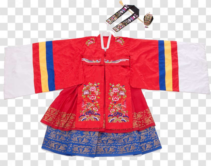 Korea Clothing Tradition Hanbok - Silhouette - Korean Traditional Women Dress Transparent PNG