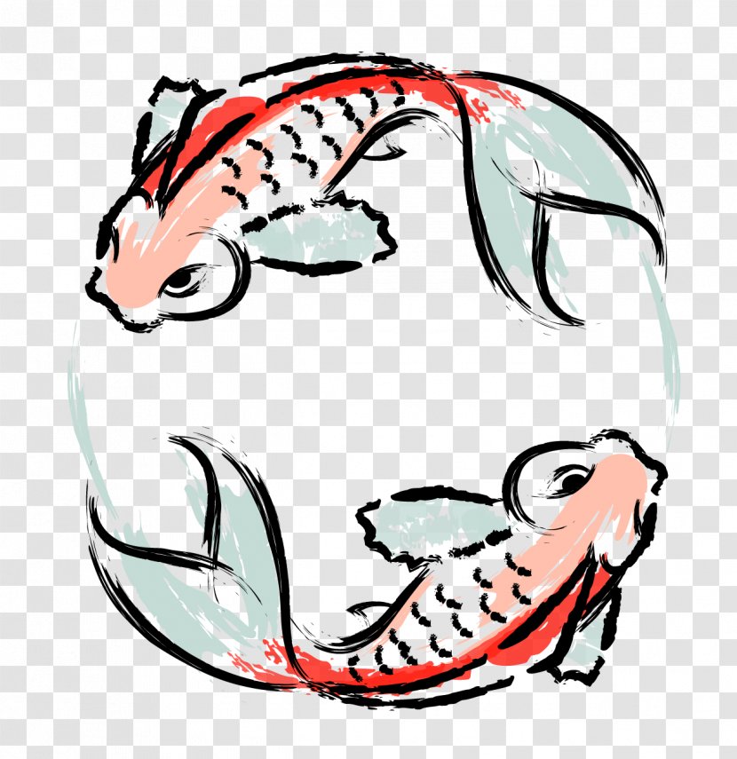 Koi Japanese Cuisine Goldfish - Ornamental Fish - Japan Transparent PNG