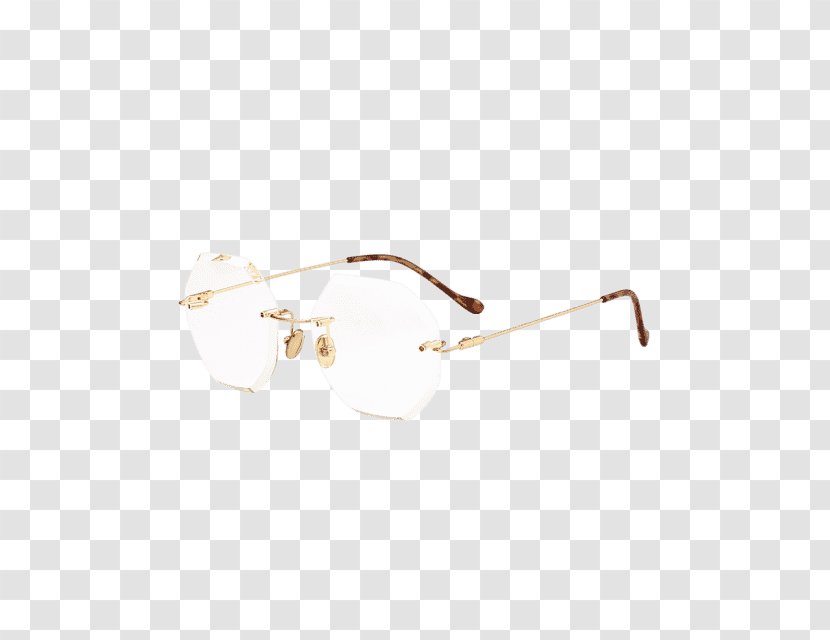 Sunglasses Goggles Corrective Lens Rimless Eyeglasses - Glasses Transparent PNG